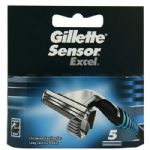 Gillette Sensor Excel Cartridges, 5 Pack